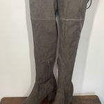 Unisa Women's Suede Block Heel Over The Knee Riding Boots Brown Size 10M Photo 0