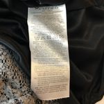 Amisu  Black & White Sleeveless Spaghetti Strap Dress With Ruffled Hemline 36 Photo 4