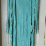 FP Movement by Free People Aqua Cardigan Green Photo 0