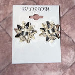 Boutique Bow Earrings  Coquette Silver Stud Photo 0