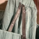 Anthropologie NWT Eyelet Trim Wide Leg Pants Size XL Blue Pockets NEW Photo 4