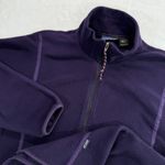 Patagonia  Fleece Pullover Jacket Purple Full Zip USA Made Small Photo 1