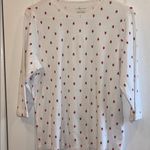 Christopher & Banks White Shirt with Red Lobster Design 100% COTTON
SIZE LARGE Photo 2