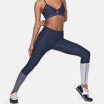 Outdoor Voices  Dipped Tri Color Leggings blue Photo 0