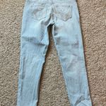 Hollister Railroad Striped Distressed Jeans Photo 4