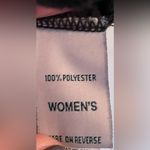 L.L.Bean  women’s black fleecy pullover top with mock next and cross hem; size 1X Photo 4