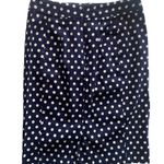 Forever 21 Pixley Navy Blue Polka Dot Pencil Skirt – Sz S | Classic Slim Fit Workwear Chic Photo 1