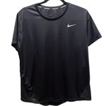 Nike Women’s Running Black Performance T Shirt Size Large Black Photo 0
