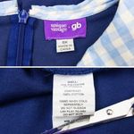 Unique Vintage  Gwynnie Bee‎ Gingham Collar Navy Fit-And-Flare Dress, 0X Photo 16