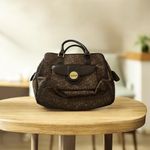 DKNY Brown & Tan Shoulder Bag Photo 4