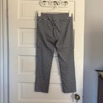 Elliott Lauren Black and White Checkered Cropped Pants Size 4 Photo 3