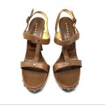 Casadei , Italy brown heeled sandals, size 9 Photo 5