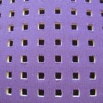 Joie  Womens Purple Fit & Flare Perforated Scuba Mini Dress Photo 4