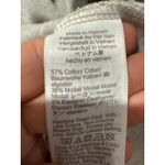 J. Crew Women Cloudspun Yarn Knit Hoodie Sz L Dusk Gray Sweatshirt Pullover Soft Size L Photo 3