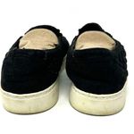 1. State  Size 9.5 Slip On Black with White Soles Knit Comfort Flats Loafers Shoe Photo 3