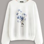 SheIn Crew Neck Sweatshirt Photo 0