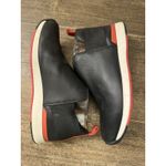 Vionic  Cece Black Leather Slip-On Sneaker Bootie Ankle Boot  Womens Sz 7.5 Wide Photo 3