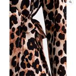 Time And Tru  Leopard Wrap Cover Up Dress Photo 4