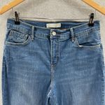 Levi's  512 Perfectly Slimming‎ Boot Cut Jeans Womens 12 Short Blue High Waist Photo 1