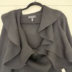 Eloquii Women’s 22/24 Black Ruffle Sweater New Photo 1