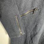 Athleta  Celebration Gray Long Sleeve Dress V-Neck W-942 Sz Small Tall Photo 2