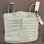 Aritzia Babaton Fleecy Green Top Photo 1