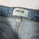 AGOLDE  Sz 29  Riley High Rise Straight Crop Jeans in Volt Photo 6
