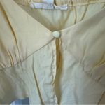 LA Hearts Yellow Babydoll Cropped Camisole Tank Top Size Medium Photo 5