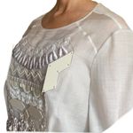 Christian LaCroix Hulotte Embellished Blouse Small S Photo 1