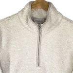 BAILEY 44 Women’s Ivory Fleece 1/4 Zip Pullover size medium Photo 1