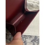 Cartier  Bordeaux Leather Coin Case Photo 5
