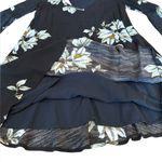Free People  Wanderer Floral Boho Bell Sleeve Tunic Dress Womens Size Small Photo 12