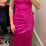 Windsor Pink Long Prom Dress Photo 4