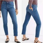 Madewell NEW Mid-Rise Stovepipe Jeans in Leman Wash, 25 Photo 1