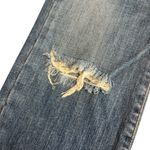 Abercrombie & Fitch Y2K Abercrombie Size 6‎ Erin Vintage 5 Pocket Jeans Low Rise Bootcut Distressed Photo 7