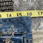 Gap Real Straight Leg Jeans Floral Embroidered Sz 6 Petite Boho Photo 11