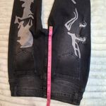 SheIn NWOT Black and Gray Straight Leg Artistic Jeans SIZE SMALL Photo 9
