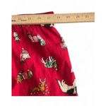 Old Navy Holiday Dog Pajama Pants Women's Size L Red Flannel Cotton Lounge Photo 8