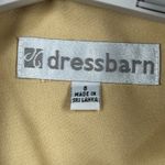 Dress Barn  Suit Set Size 8 3PC Black Gold Pant Collar Satin Tank Career Party Photo 11