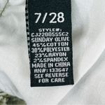 Celebrity Pink  Olive Green Wash Denim Distressed w/5 Pockets Photo 13