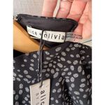 Alice + Olivia NWT Inka Strong-Shoulder Mockneck Dress Size 2 Photo 4