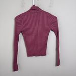ZARA  Knot Ribbed Fitted Long Sleeve Photo 7