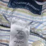 Seersucker vintage y2k Bermuda shorts Size 8 Photo 3