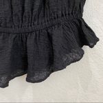 Free People Solid Shades of Cool Off Blouse S Photo 8