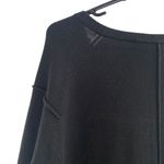 French Connection ‎ Black Long Sleeve Sweater Dress Size S Gold Zippers Photo 6