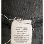 Ivy and Main Women’s  Distressed Stretchy Black Denim Cropped Jacket Size Medium Photo 6