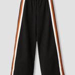 Universal Standard Stephanie Wide Leg Stripe Ponte Pants Black W/Stripe 3XL NWT Photo 4