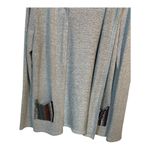 Skonhet‎ Cardigan Sweater Southwest Sz XL Aztek Gray Design Photo 4