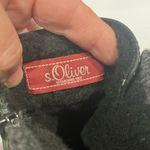 S. Oliver vegan leather heeled boots black trendy casual women’s size 41 Photo 8