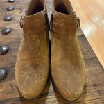 Clarks  Women's Adreena Mid Brown Ankle Boots Size 9M Casual Zip Photo 1